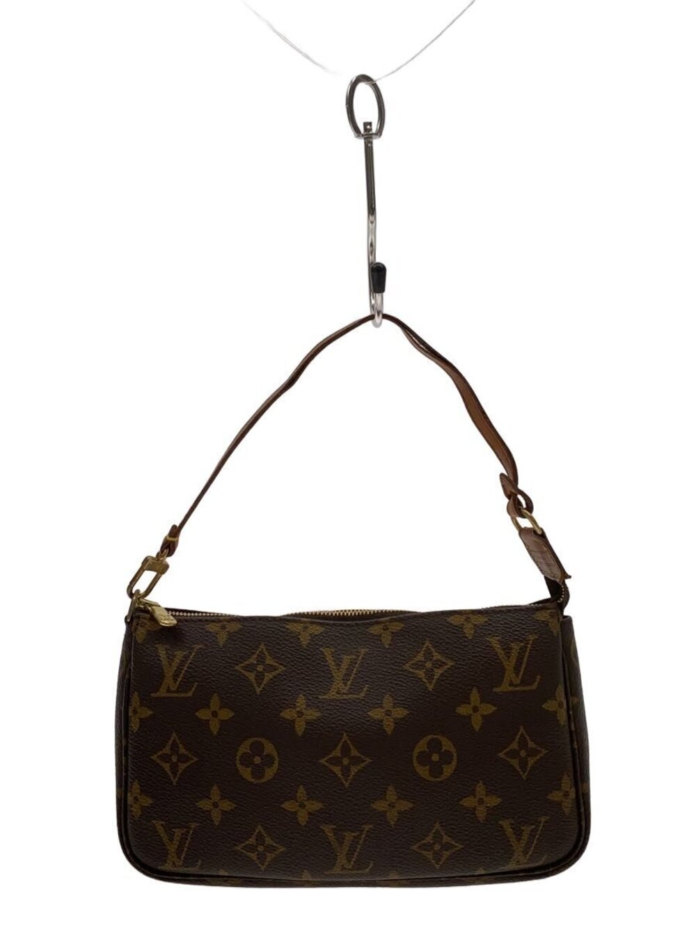 Louis Vuitton Pochette Accessoires Monogram Canvas Pouch Brown